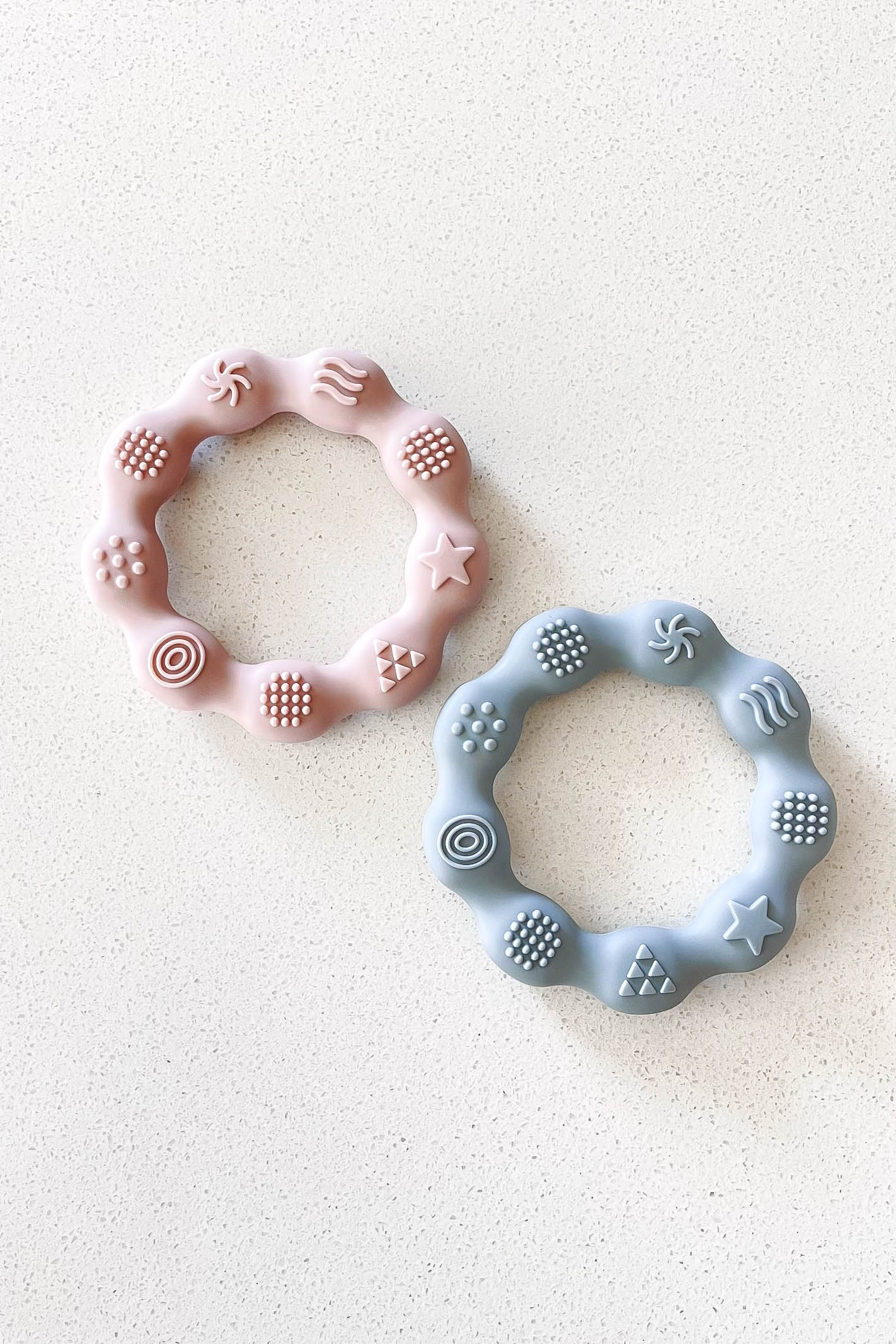 Halite Rings TEETHING RING / PINK – Halite Minis