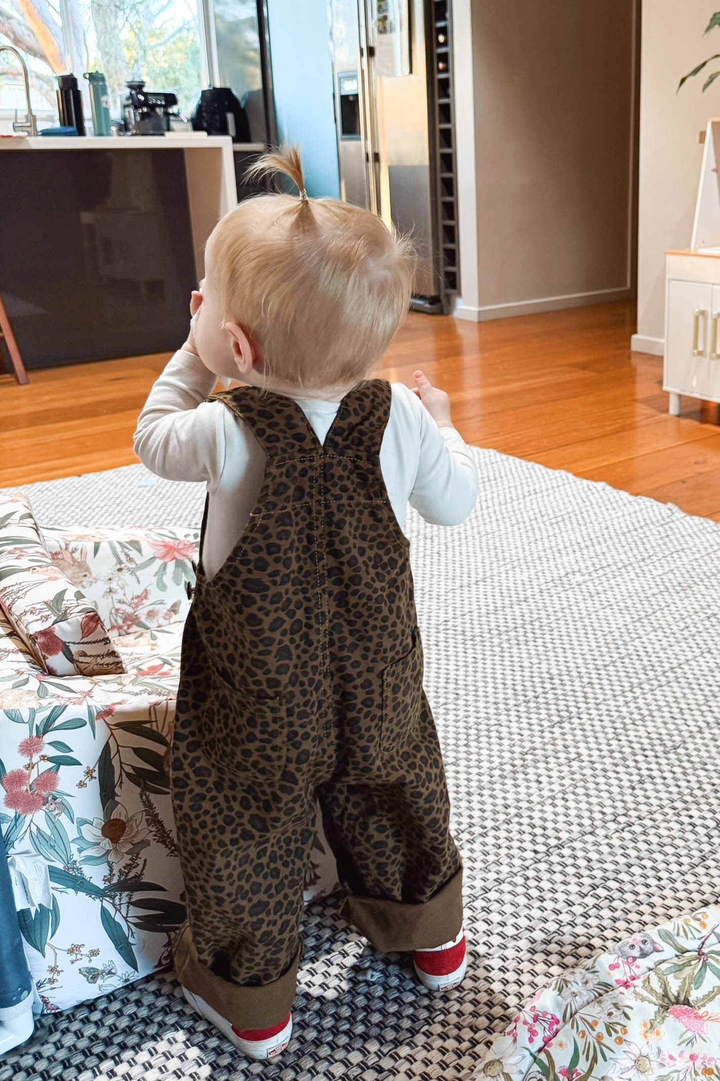 Baby Leopard Overalls