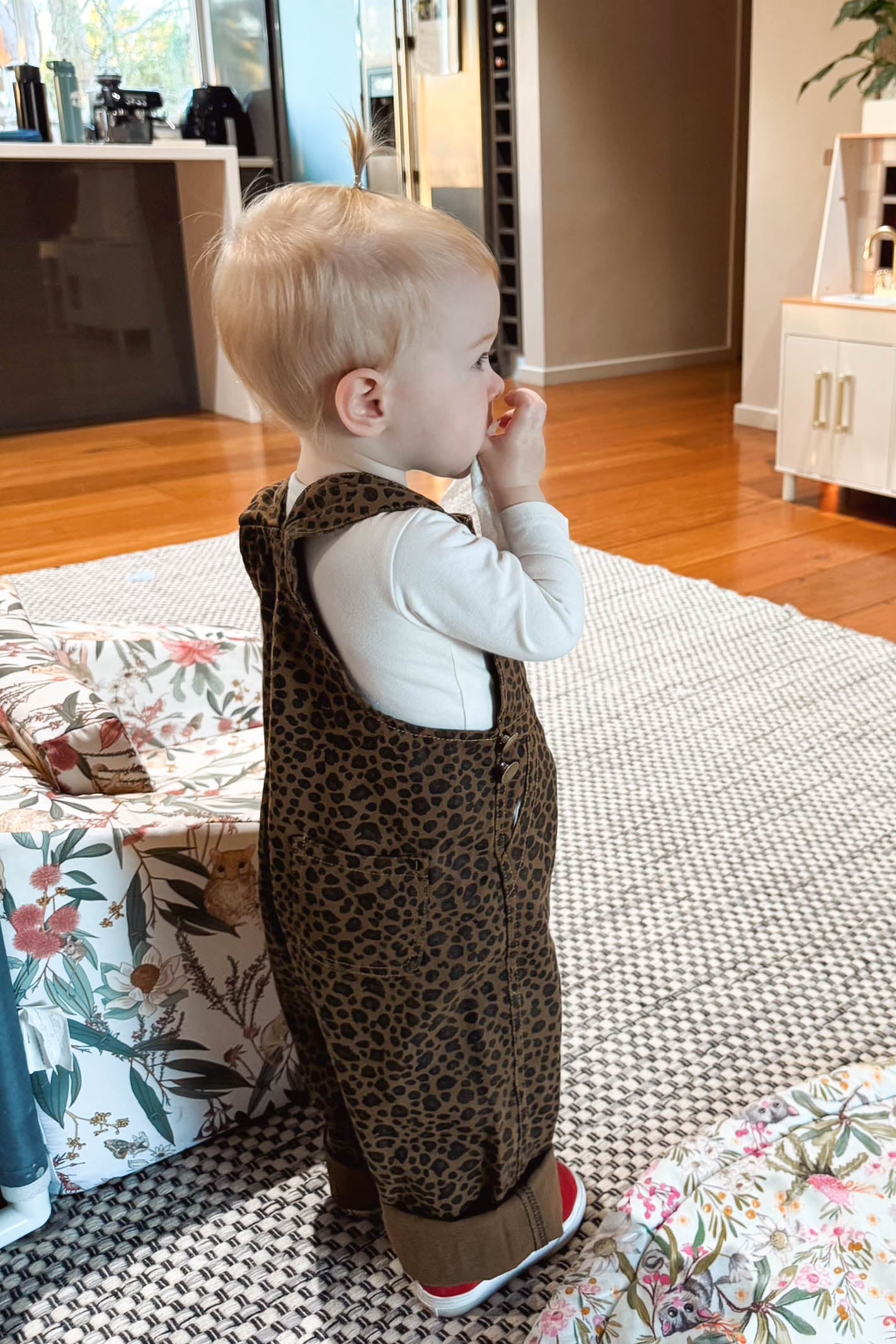 Baby Leopard Overalls