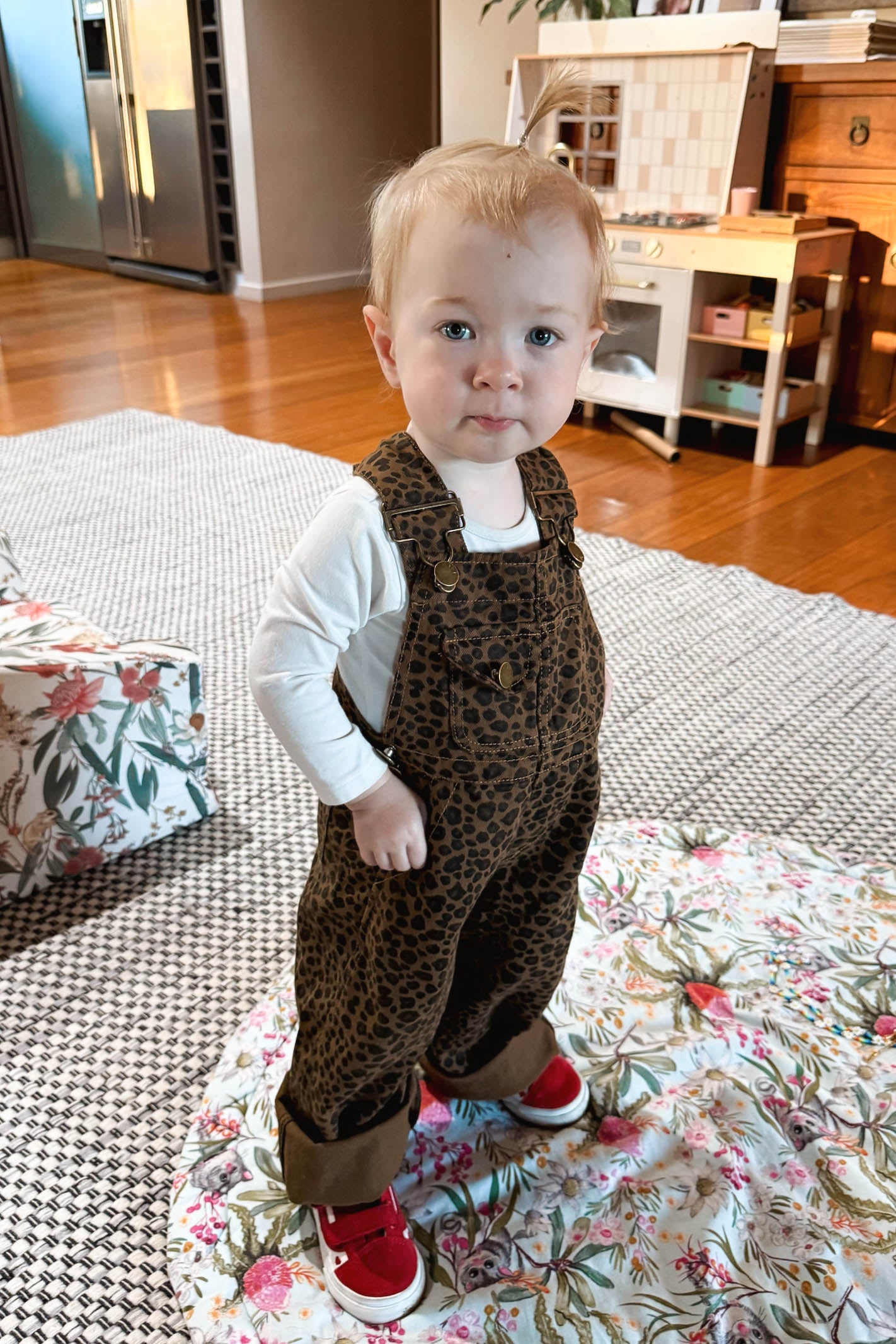 Baby Leopard Overalls