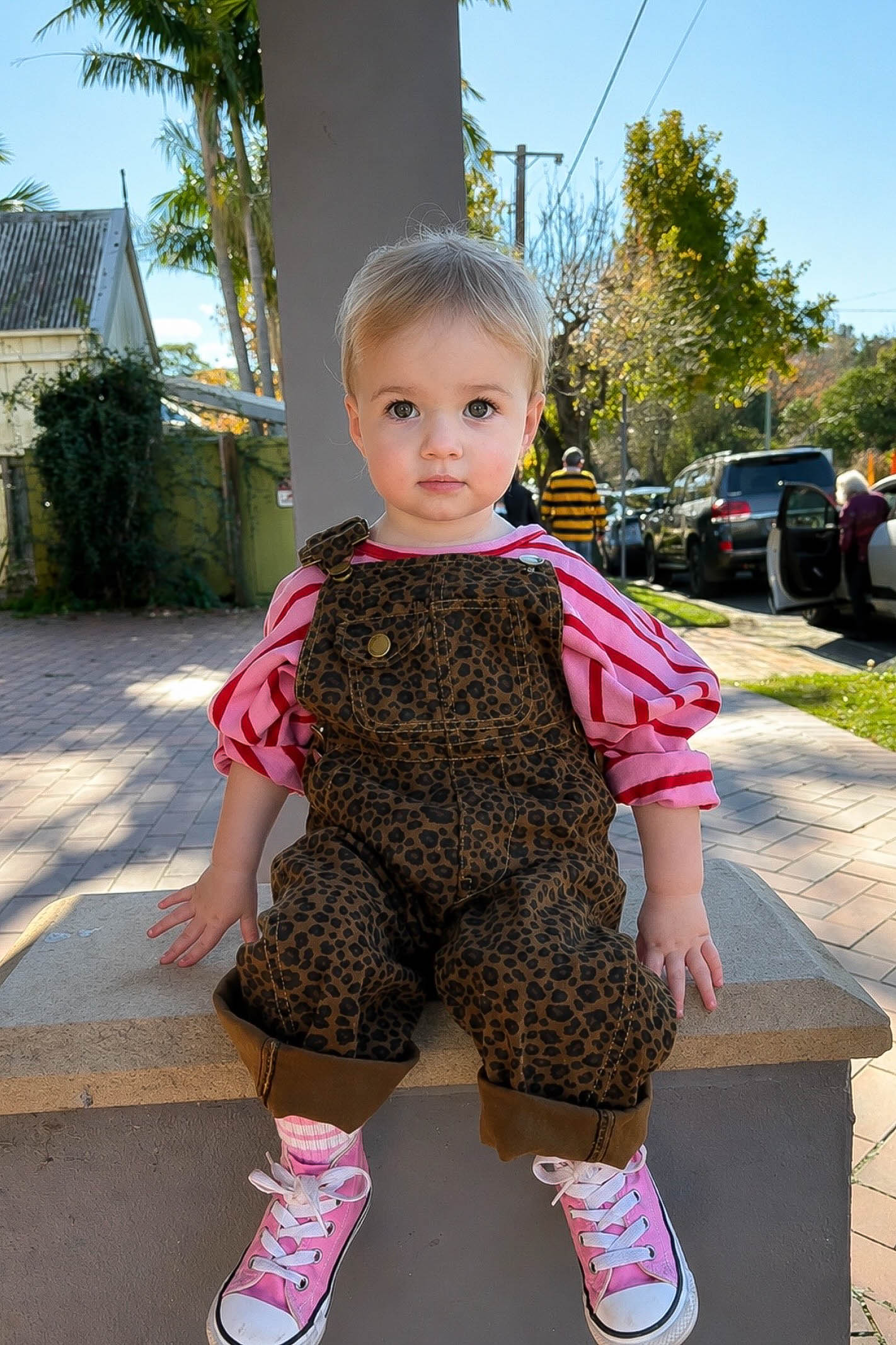 Baby Leopard Overalls