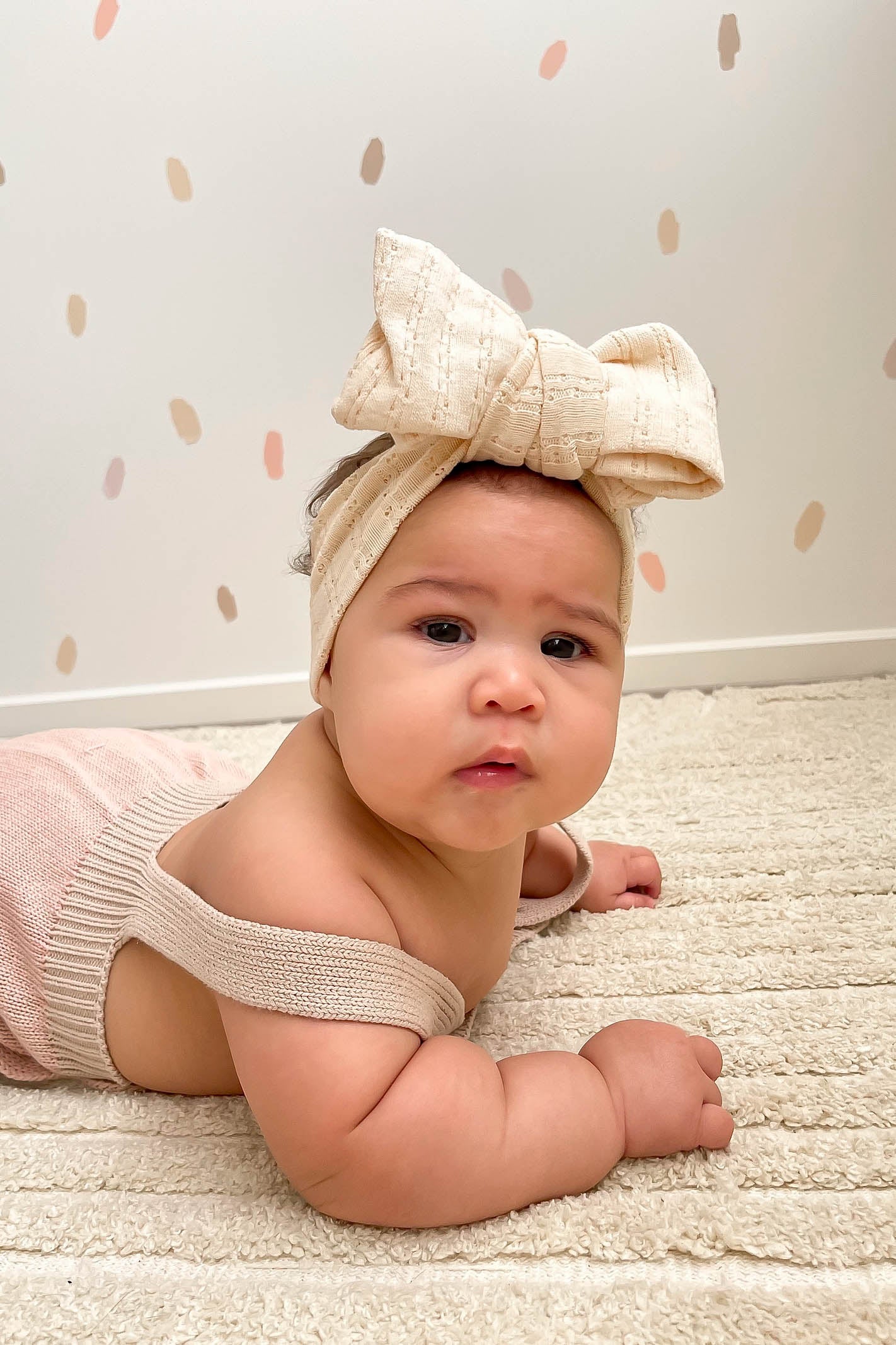 baby girl bow headband