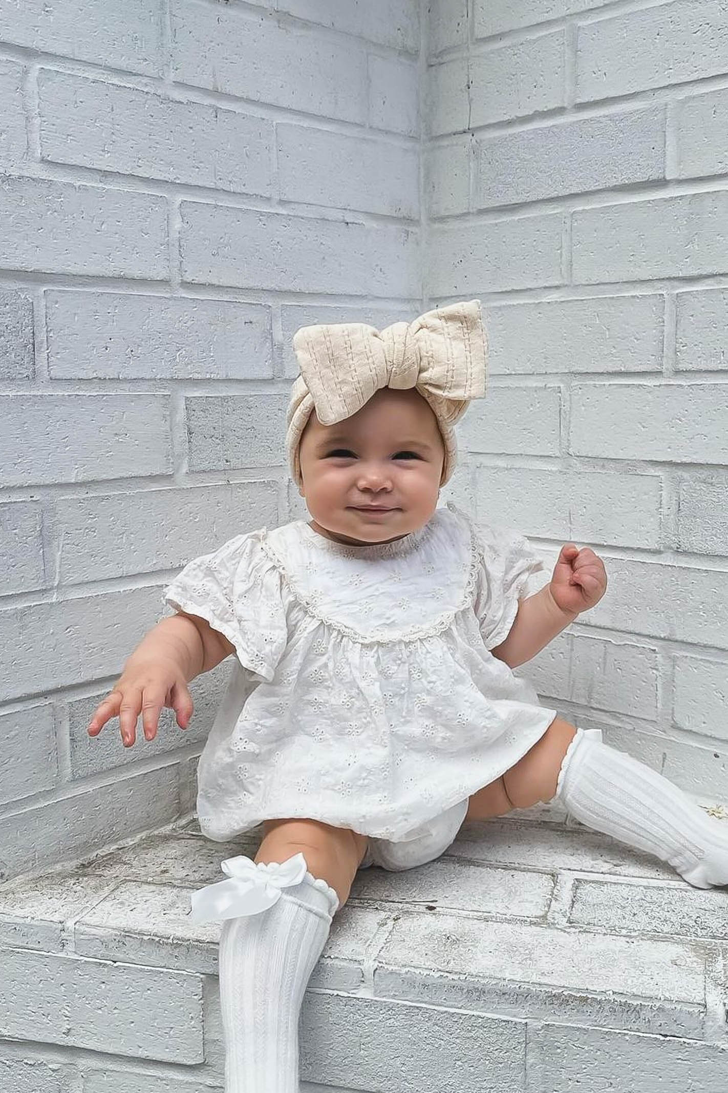 baby girl bow headband