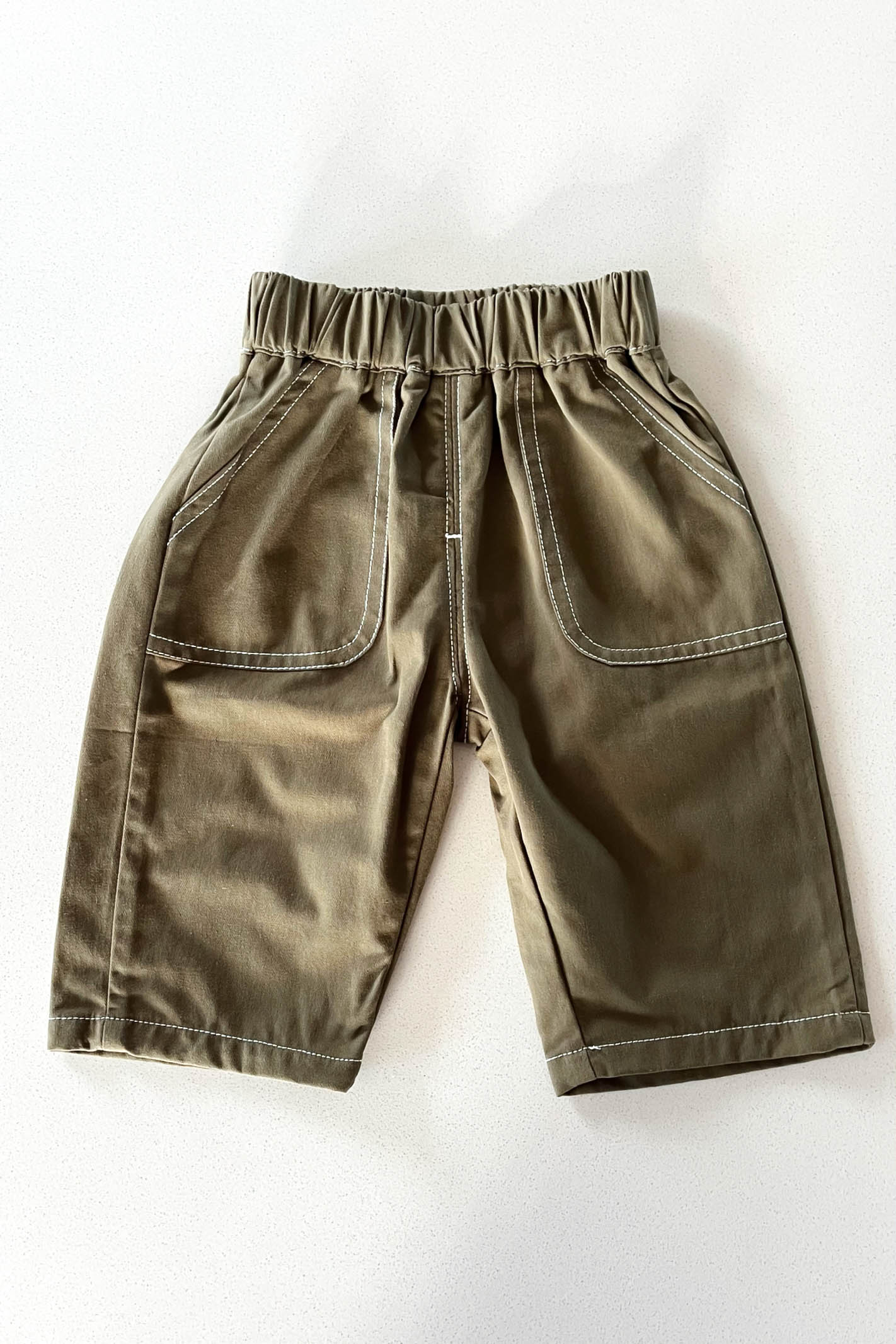 Toddler Olive Cargo Pants