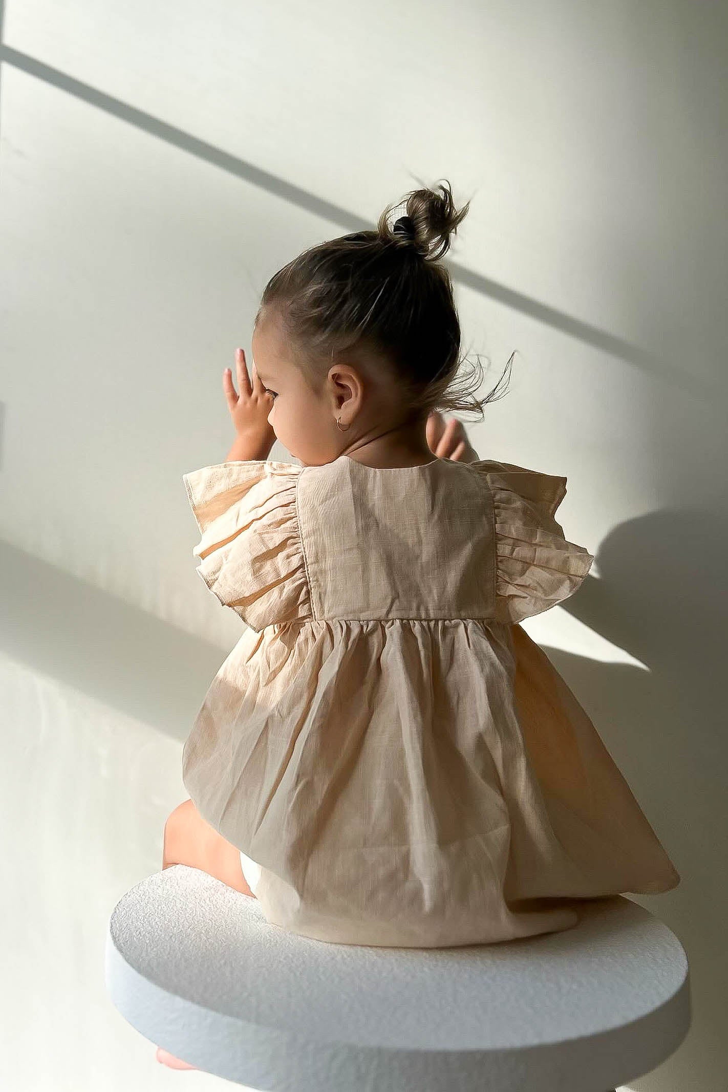 Baby girl linen dress
