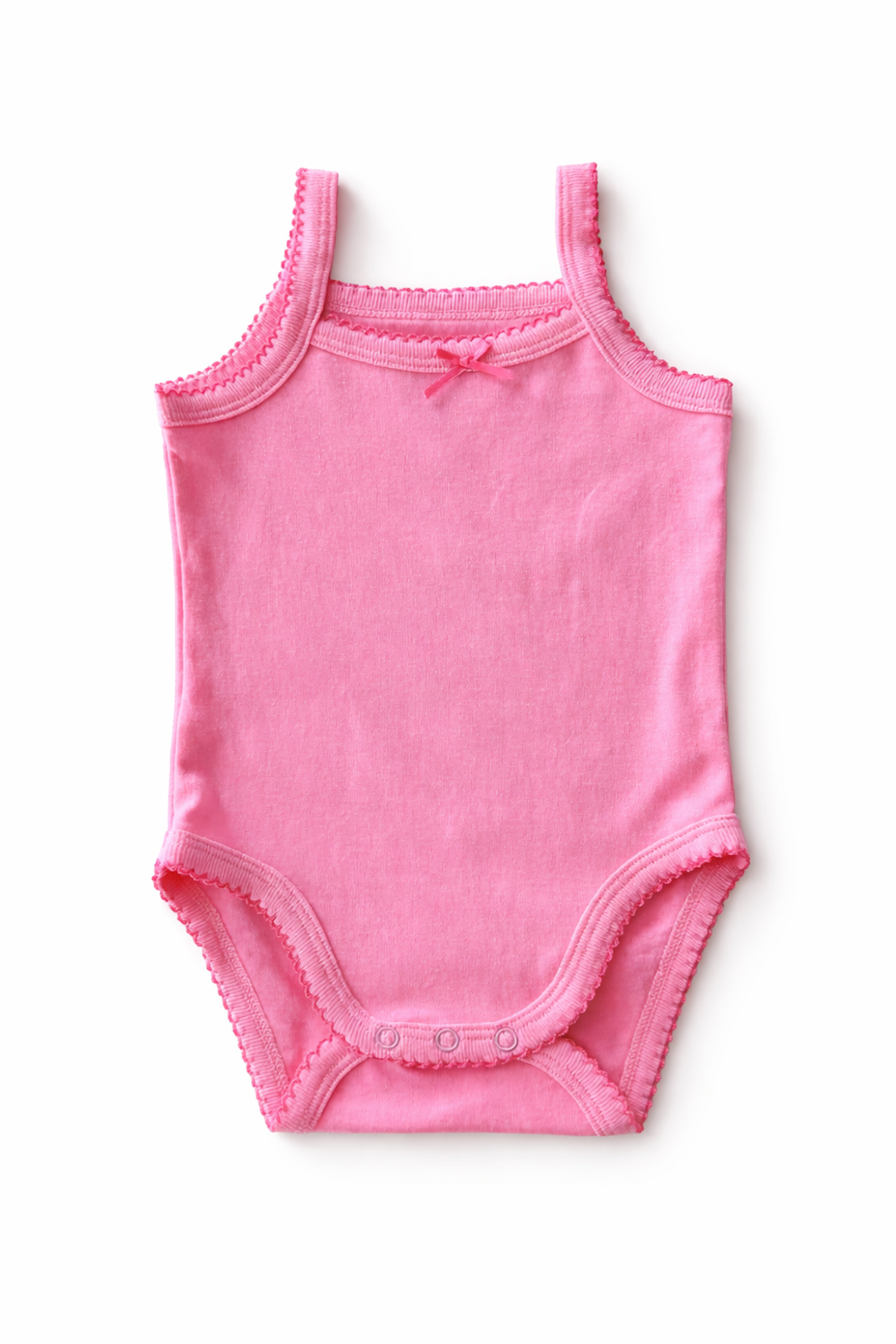 Pink baby bodysuit