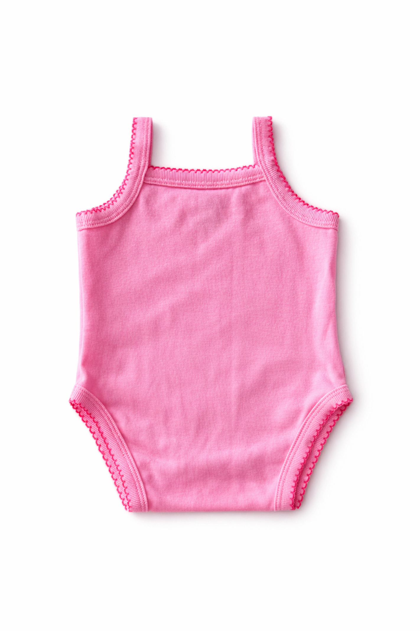 Pink baby bodysuit