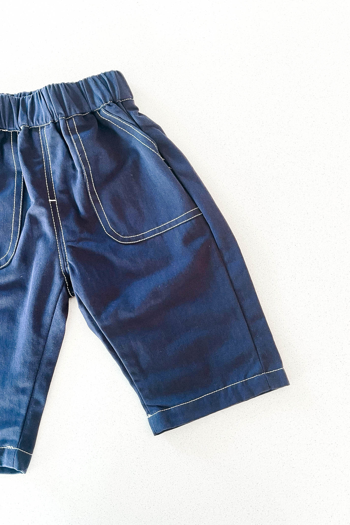 Toddler Navy Cargo Pants