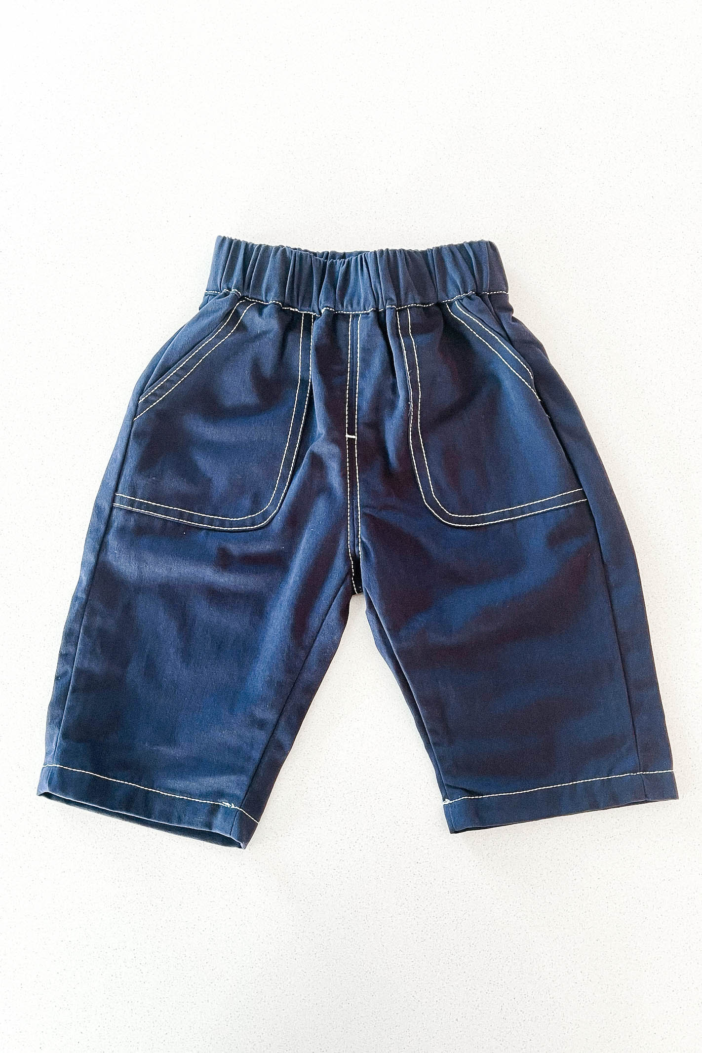 Toddler Navy Cargo Pants