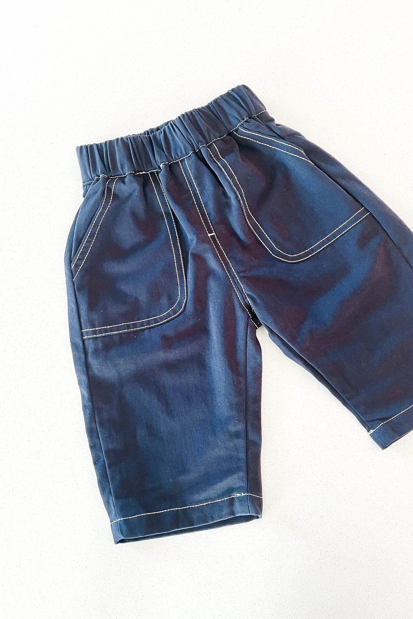 Toddler Navy Cargo Pants