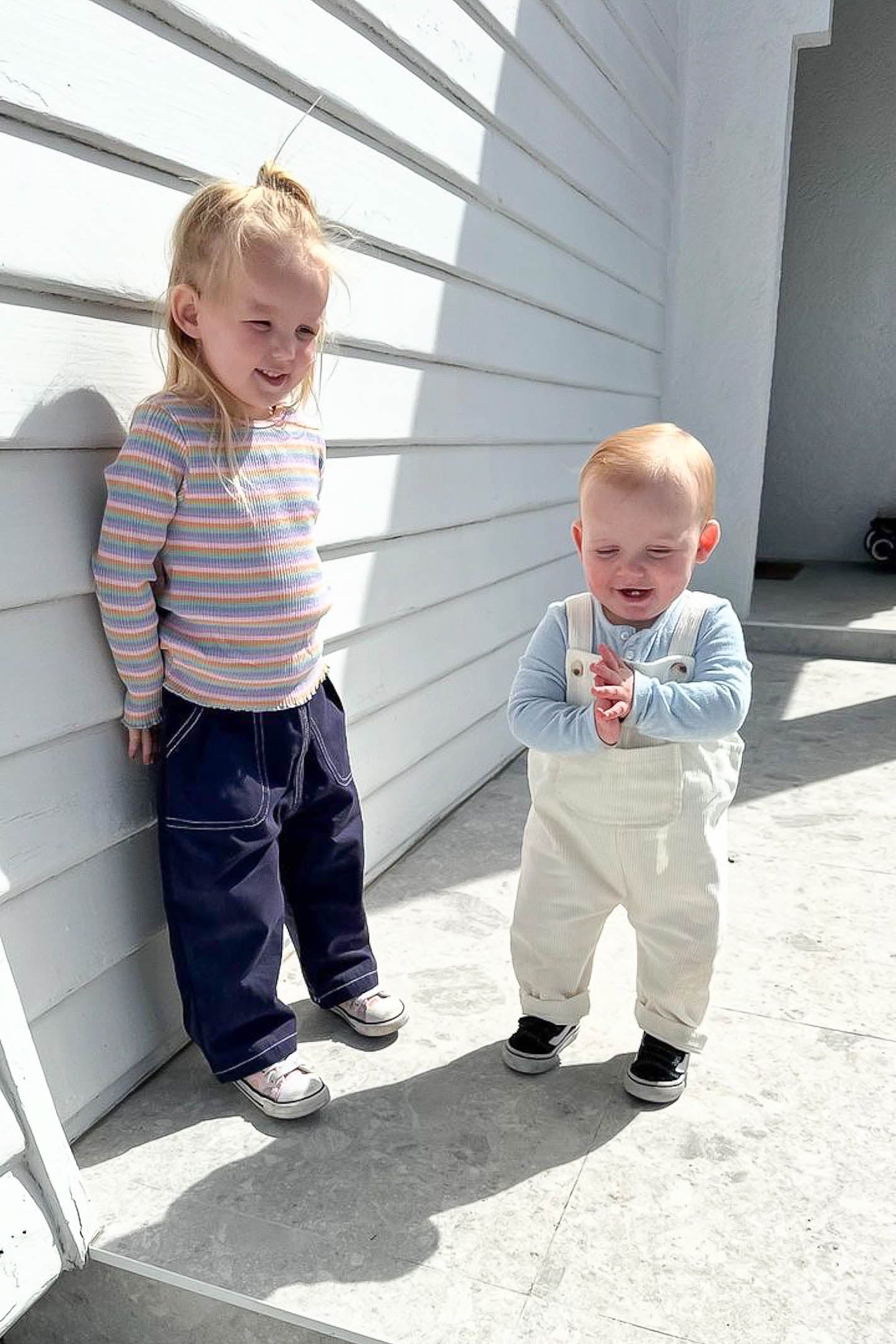 Toddler Navy Cargo Pants