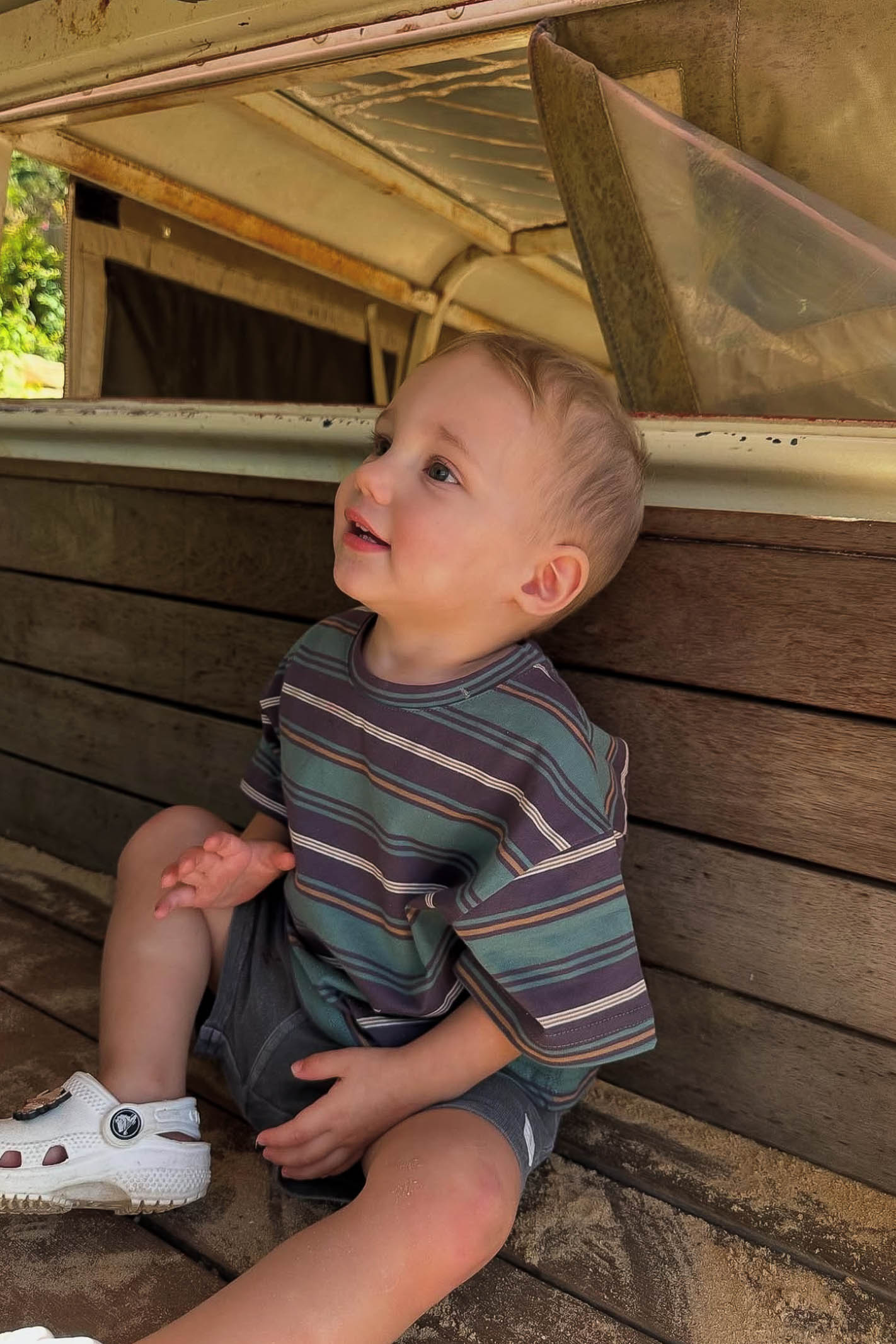 Boys striped t-shirt