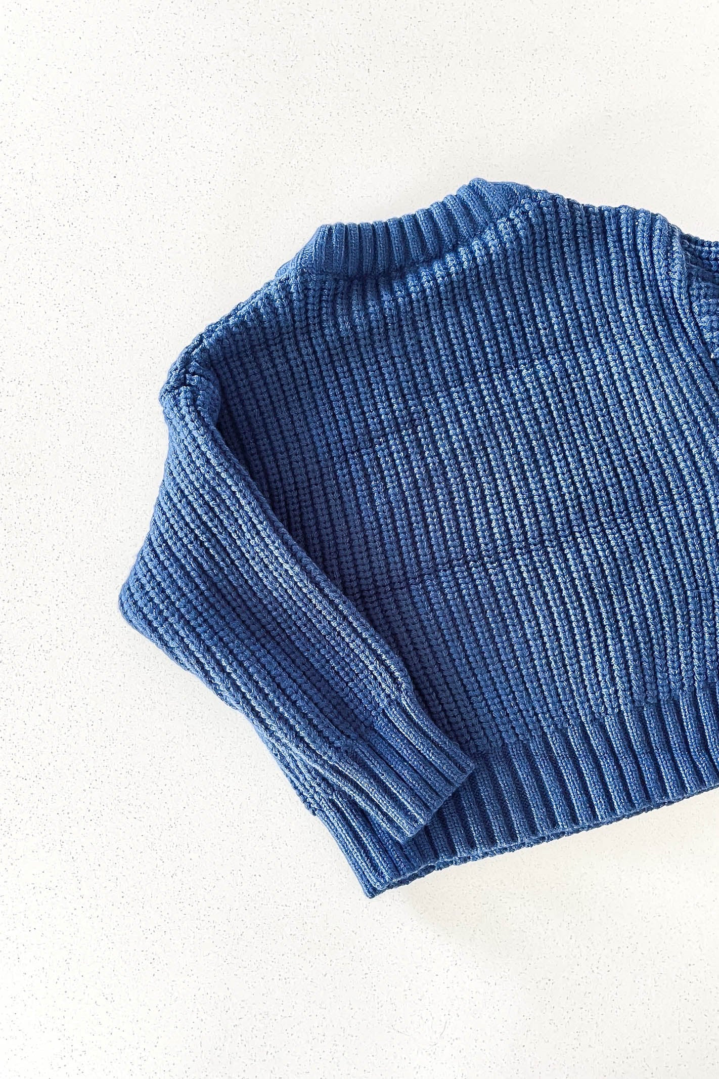 Baby Navy Knit Sweater