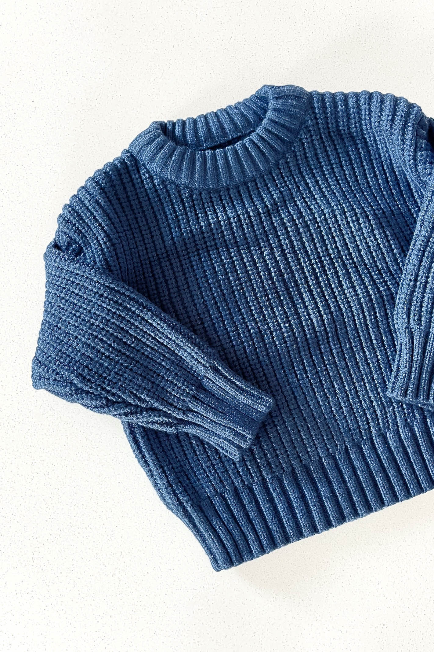 Baby Navy Knit Sweater