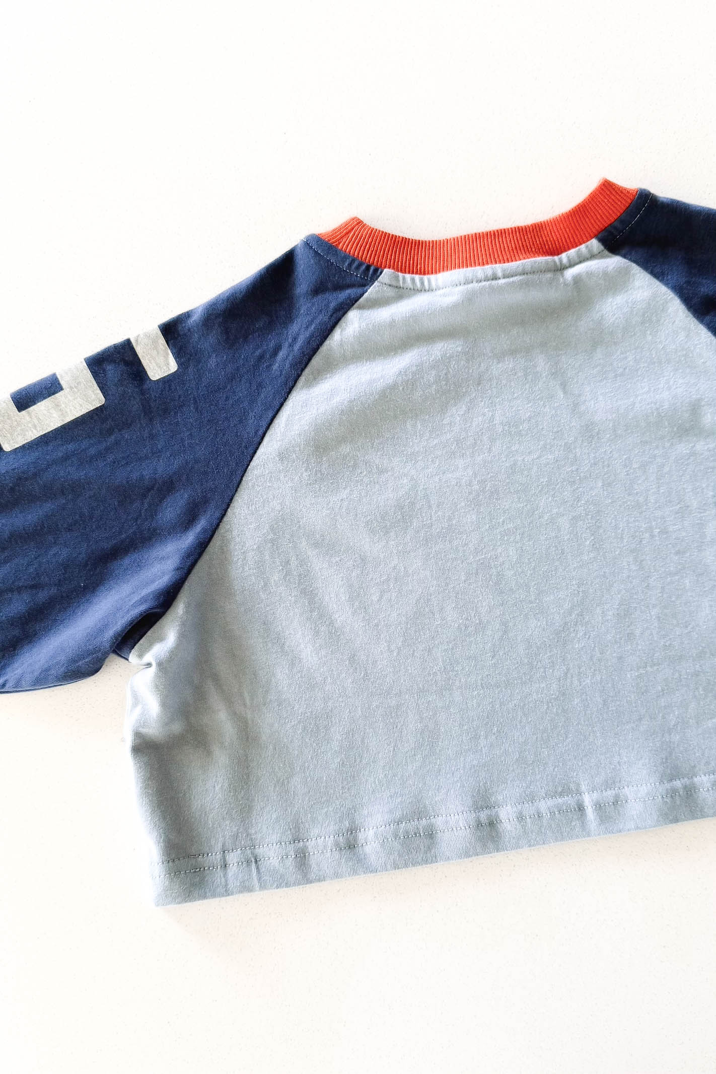Oversized long sleeve t-shirt for babies and kids