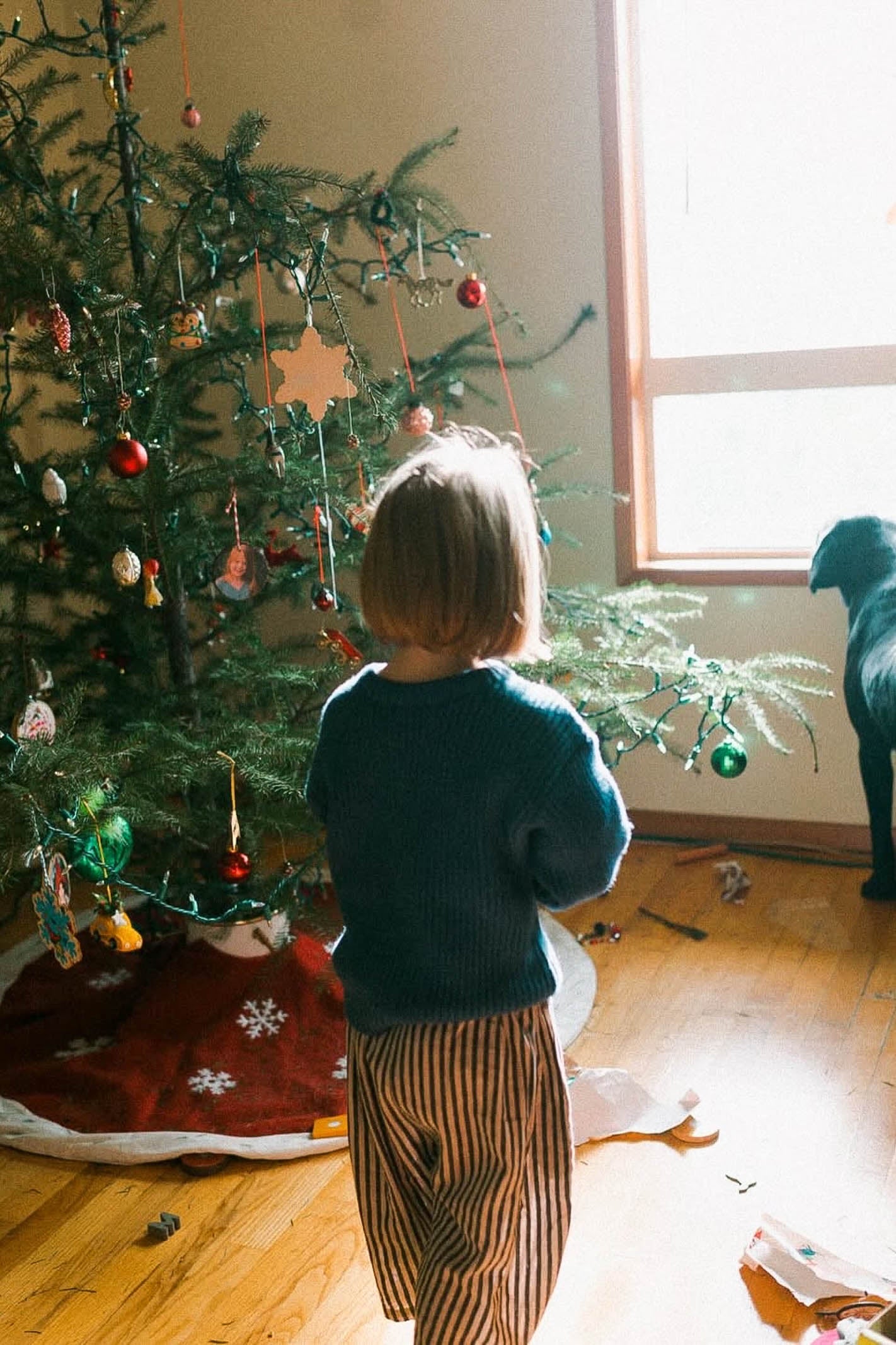 Striped linen pants boy clothing