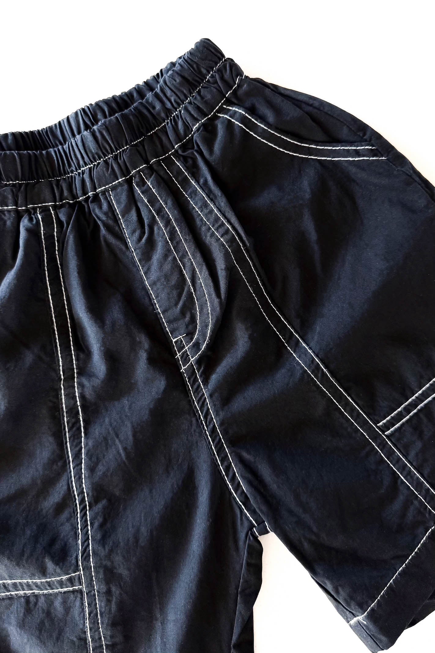 Babys kids black cargo pants