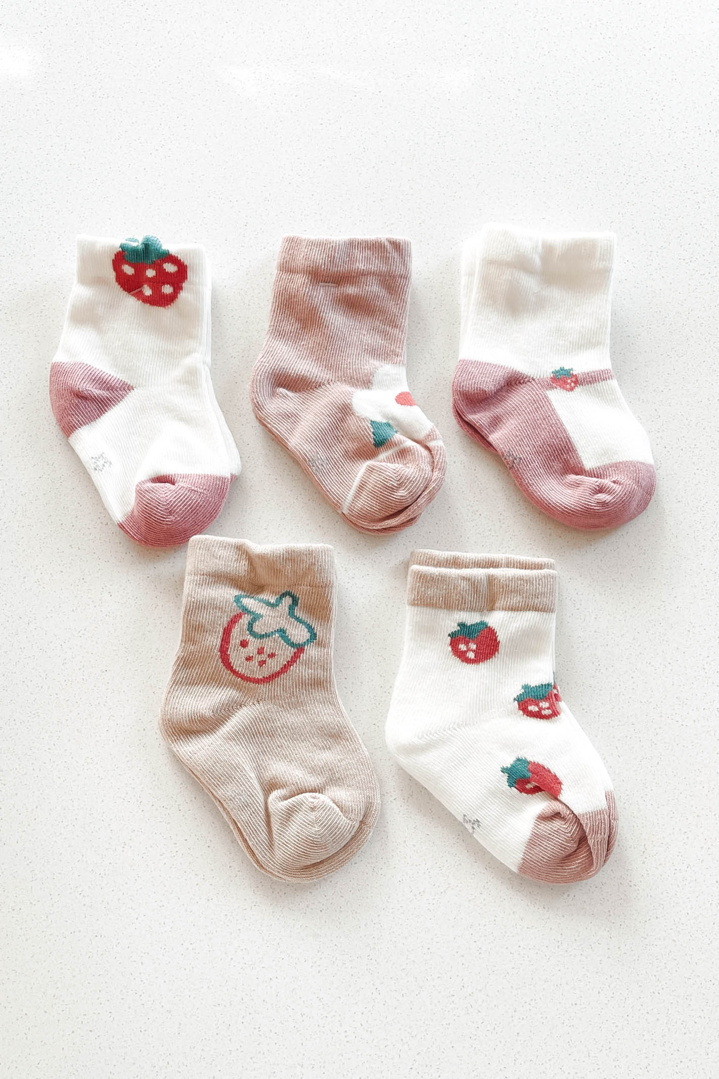 Baby Strawberry Socks