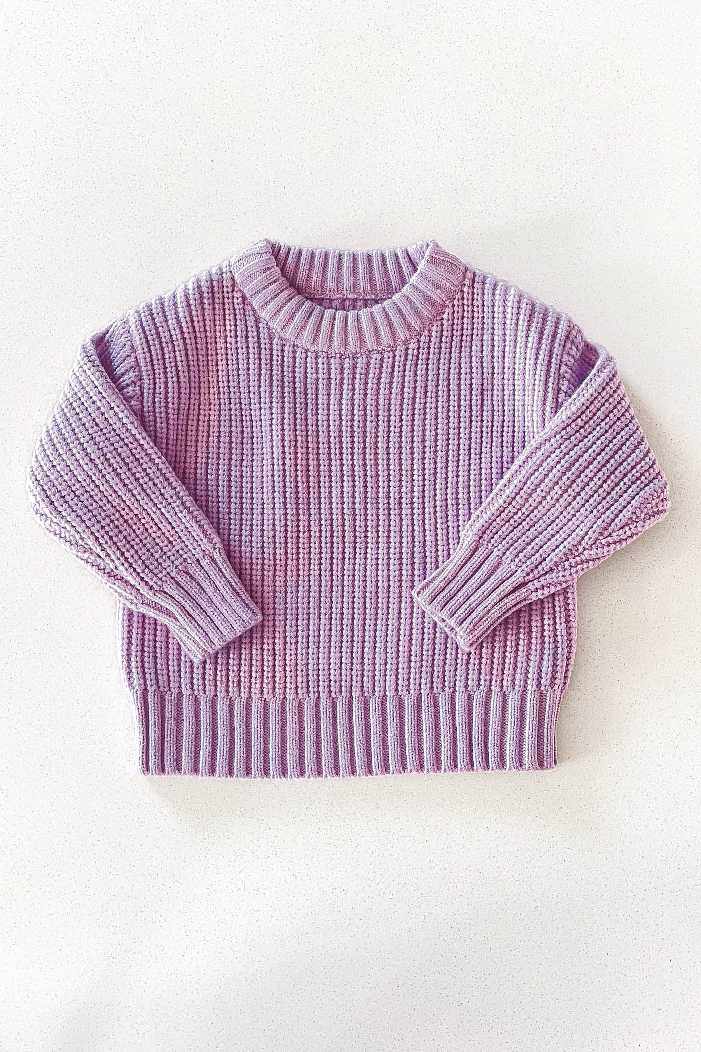 Baby Purple Knit Sweater
