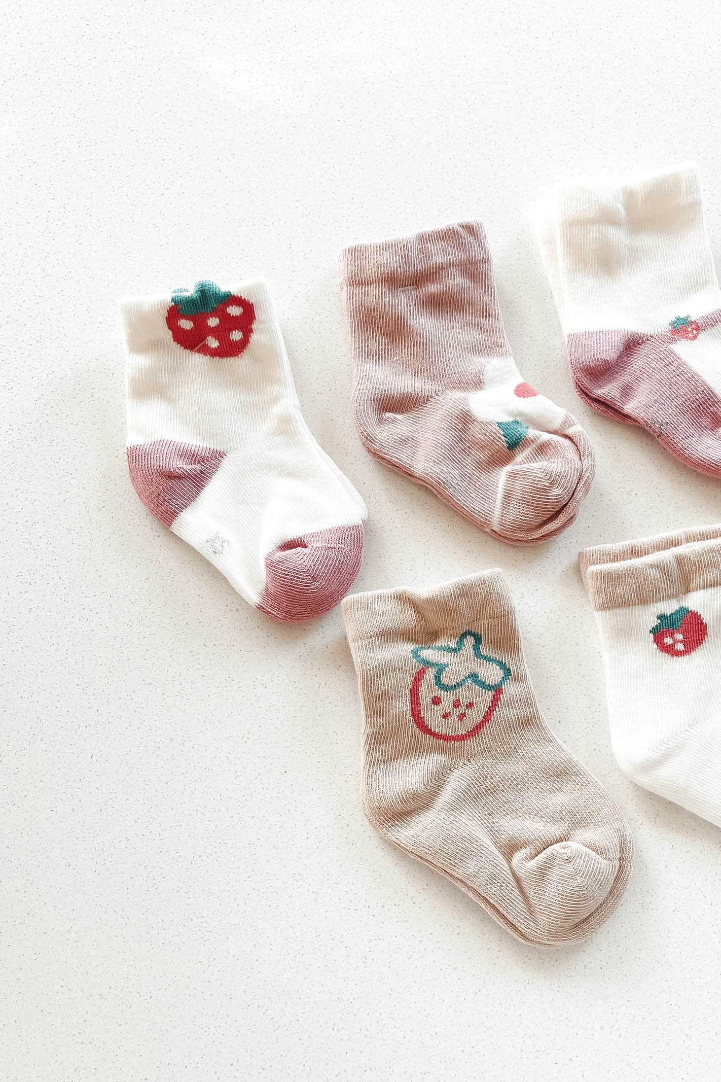 Baby Strawberry Socks