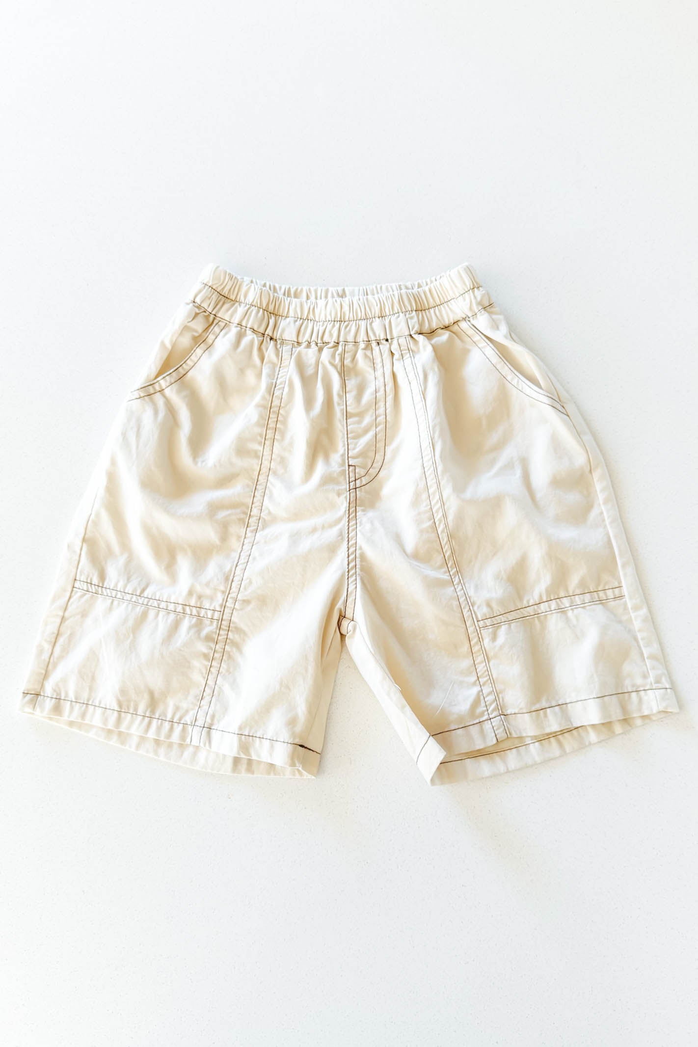 Baby kids beige cargo pants
