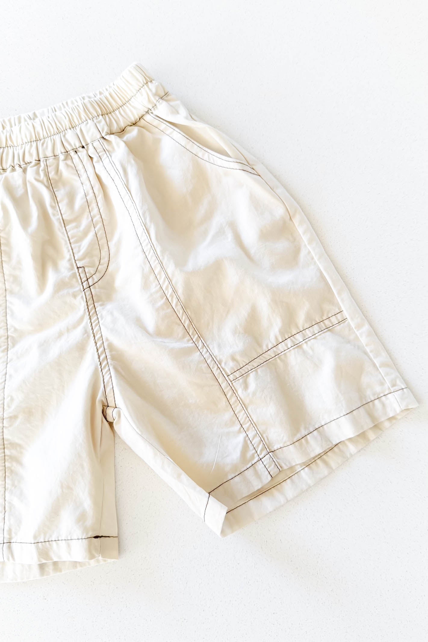 Baby kids beige cargo pants