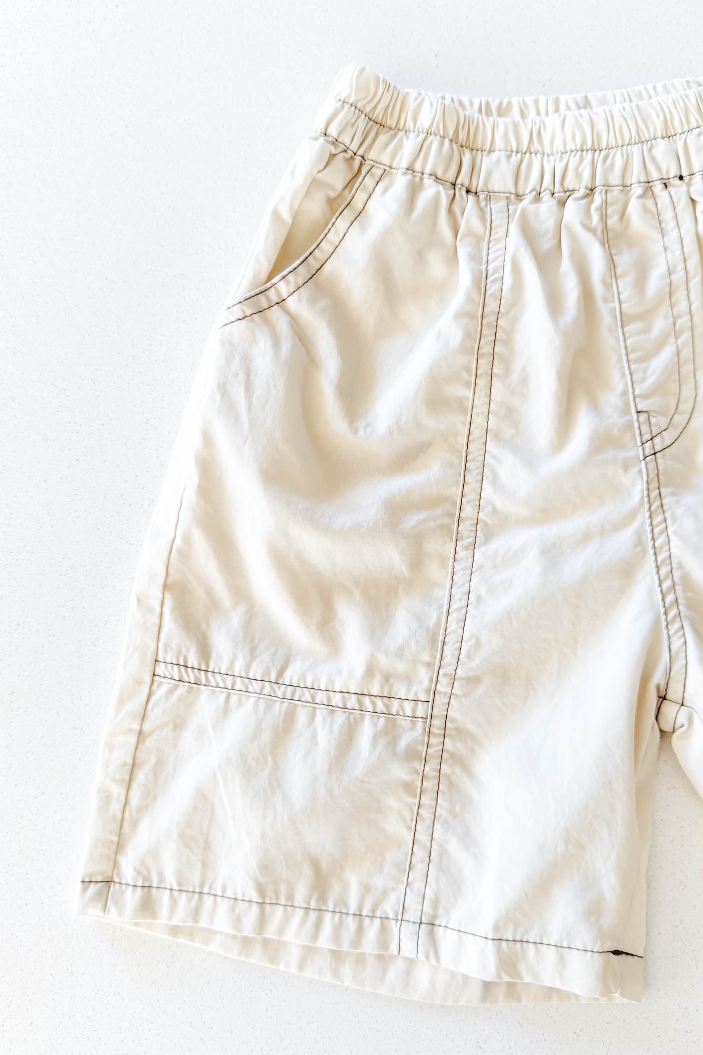 Baby kids beige cargo pants