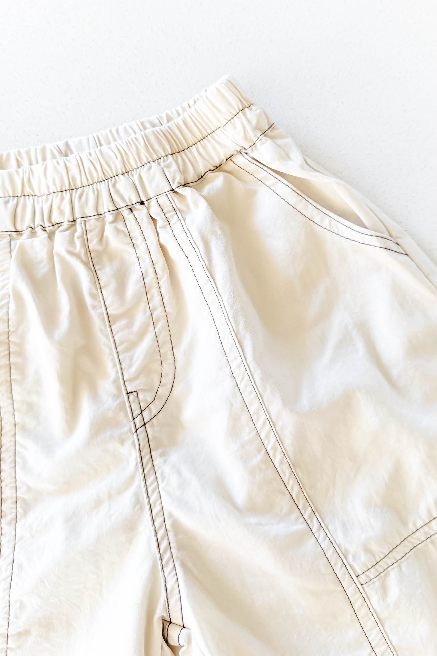 Baby kids beige cargo pants