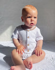 baby white bodysuit