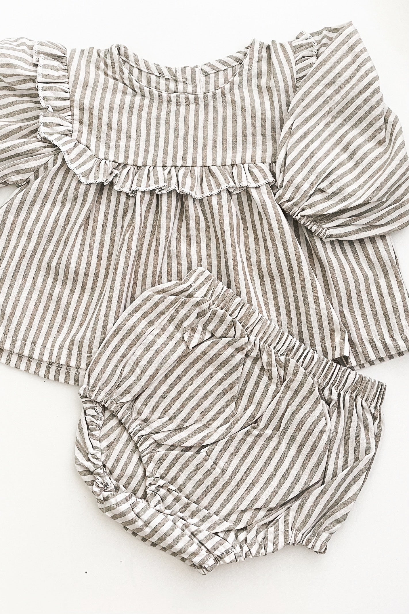 baby girl striped set