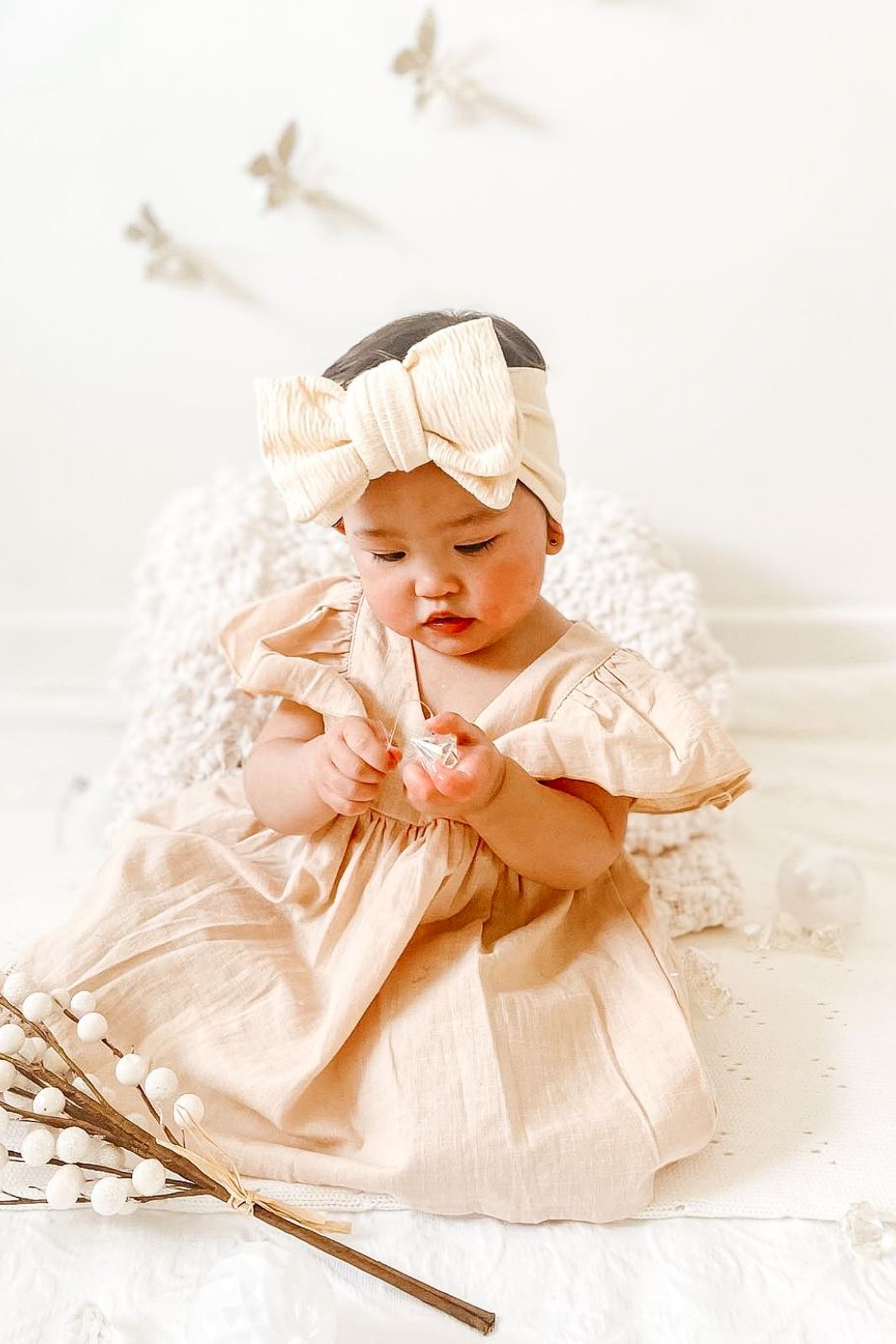 Baby girl clearance linen dress