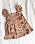 brown knit dress