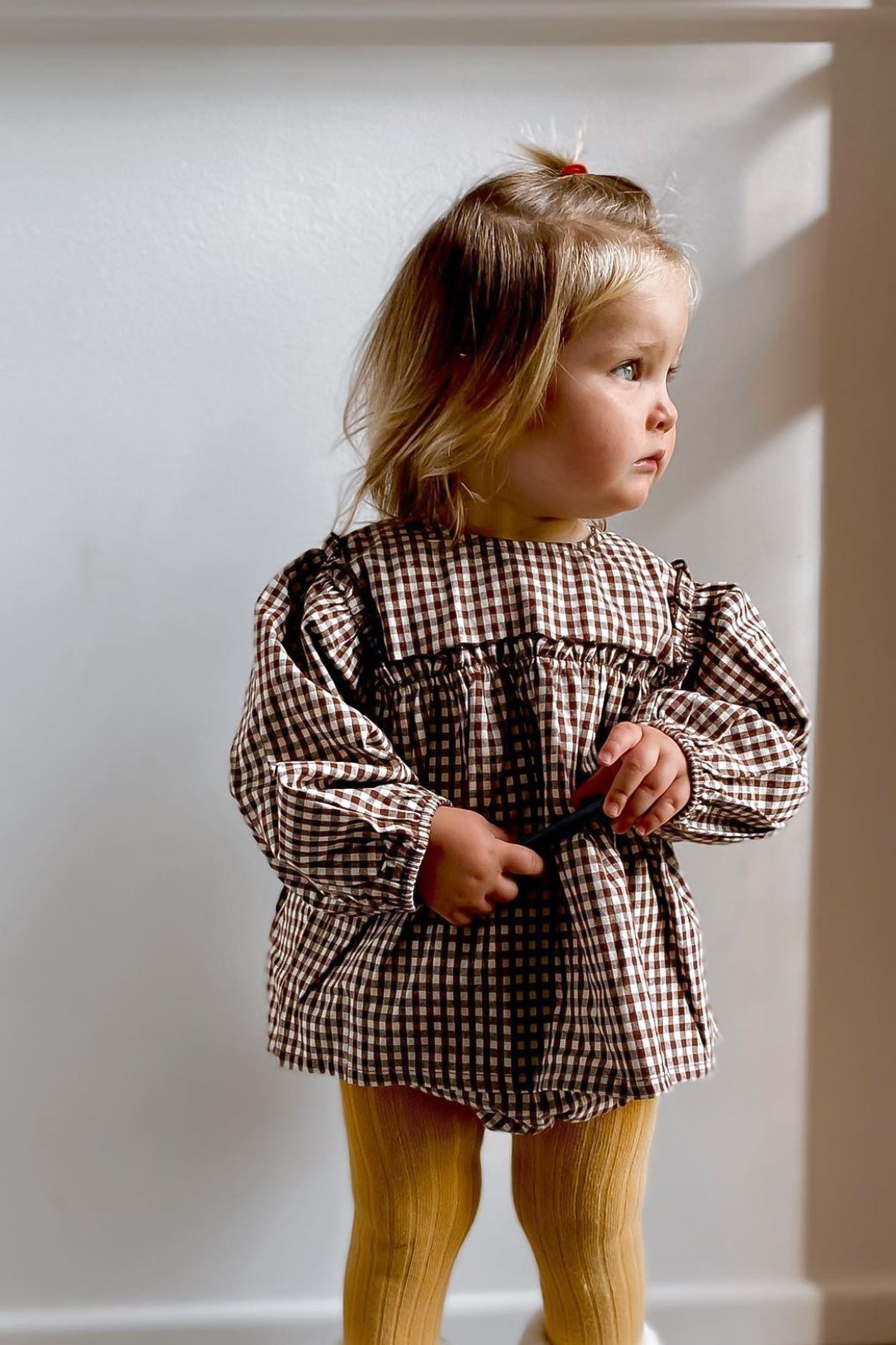 HONEY FIELD GINGHAM SET / BROWN HONEY FIELD GINGHAM SET / BROWN